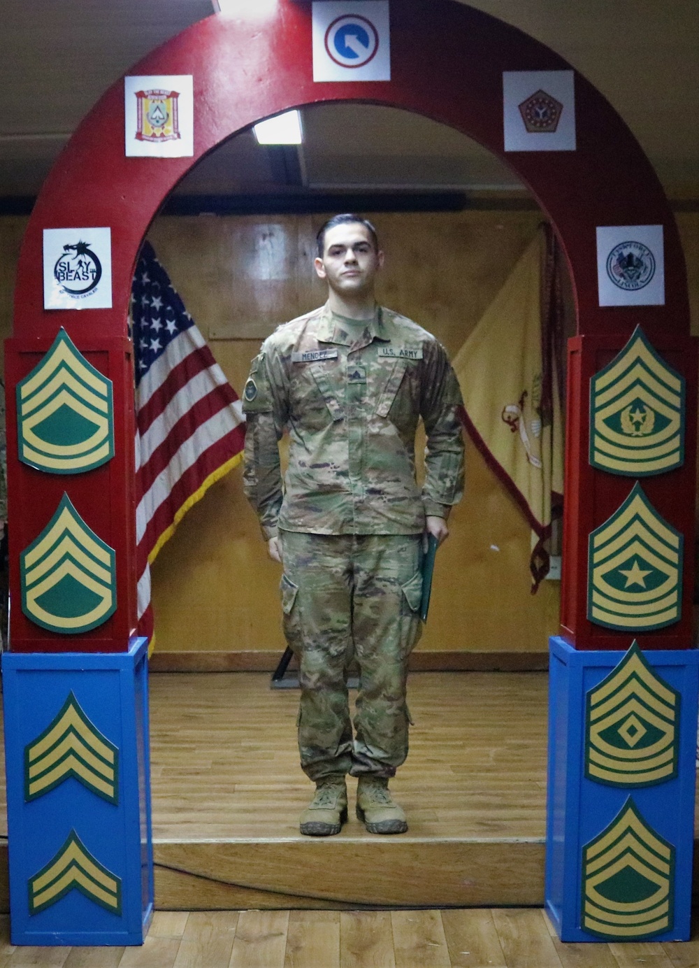 529th Support Battalion NCO Induction Ceremony