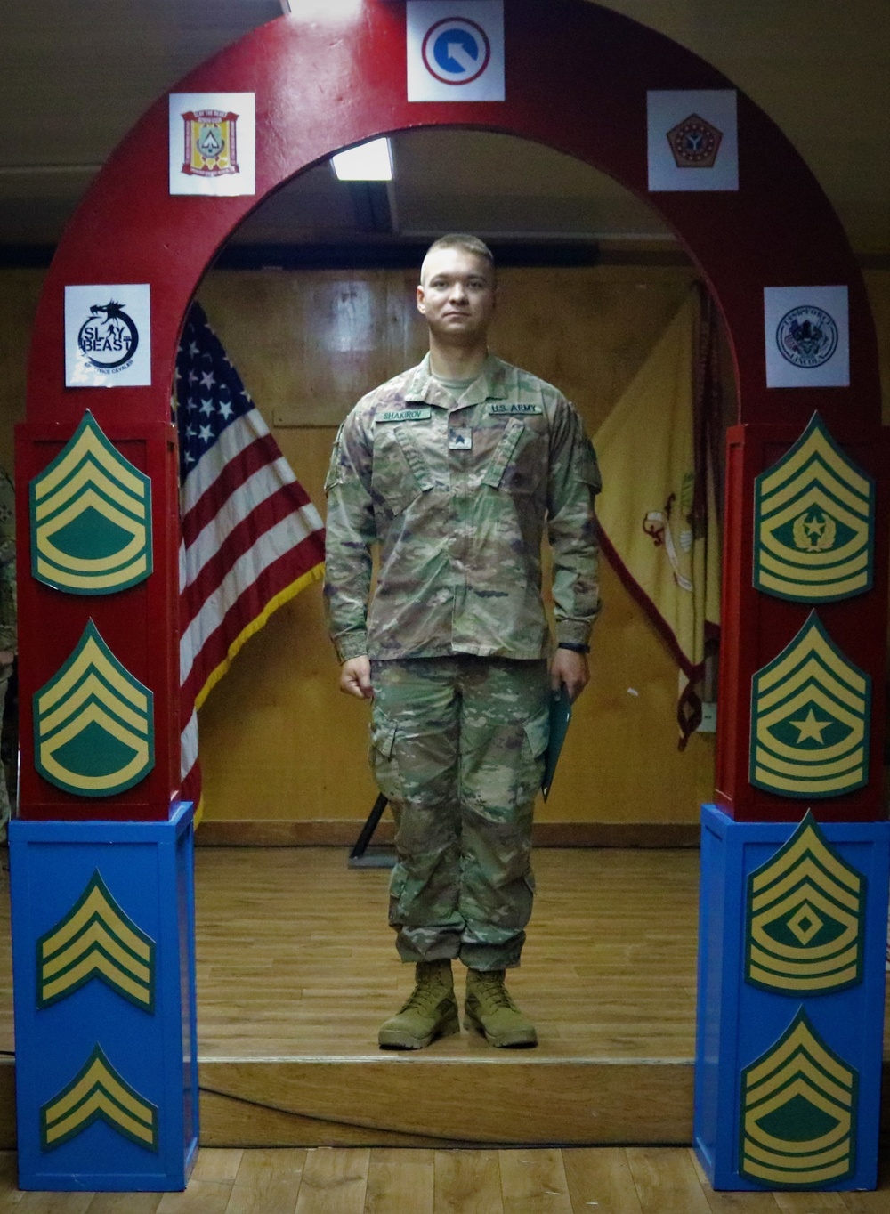 529th Support Battalion NCO Induction Ceremony