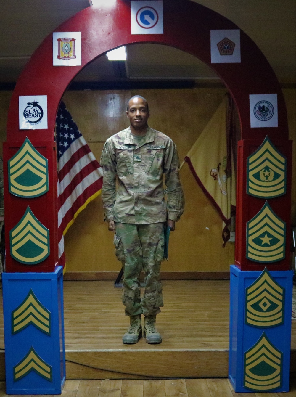 529th Support Battalion NCO Induction Ceremony