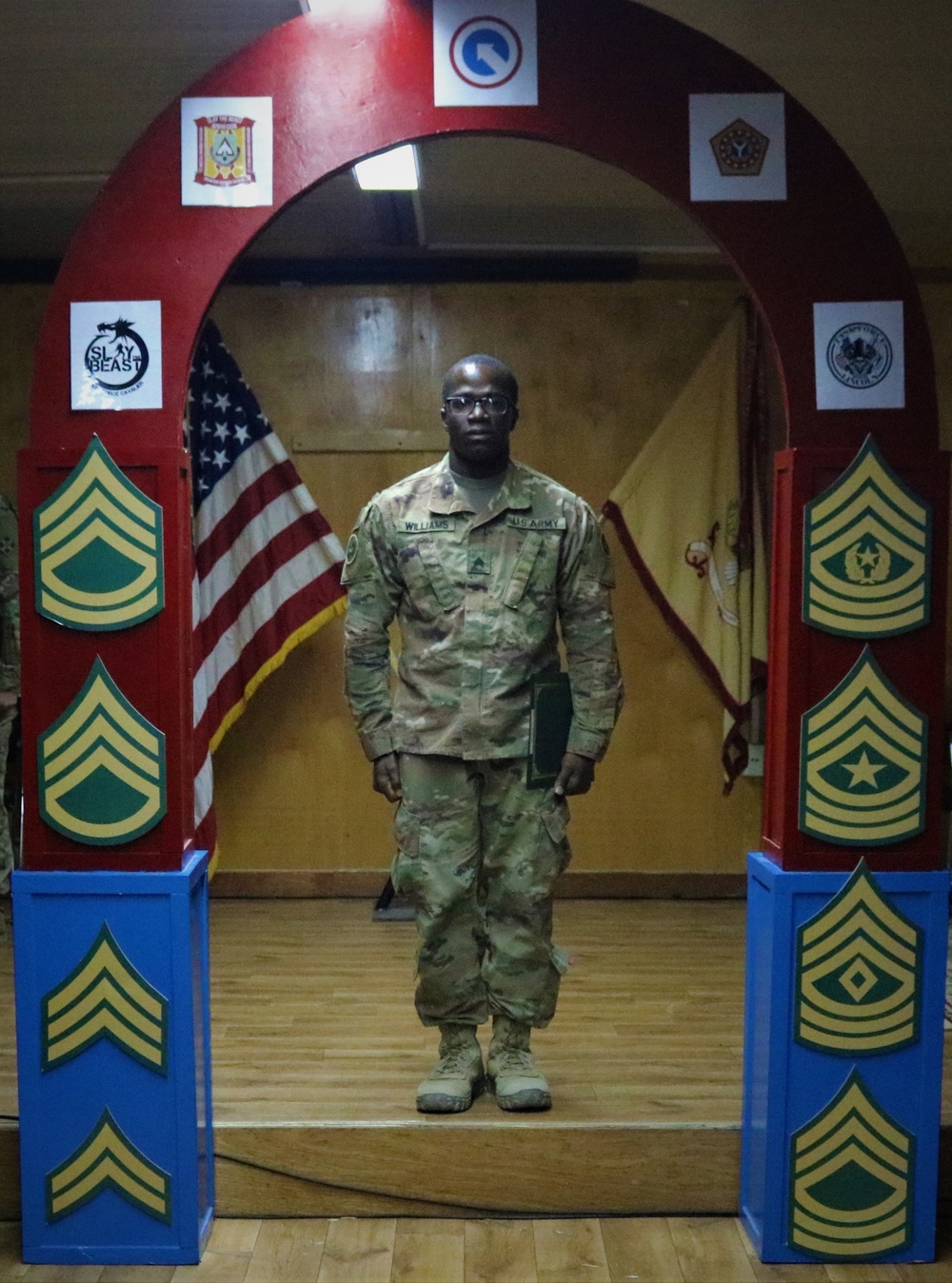 529th Support Battalion NCO Induction Ceremony