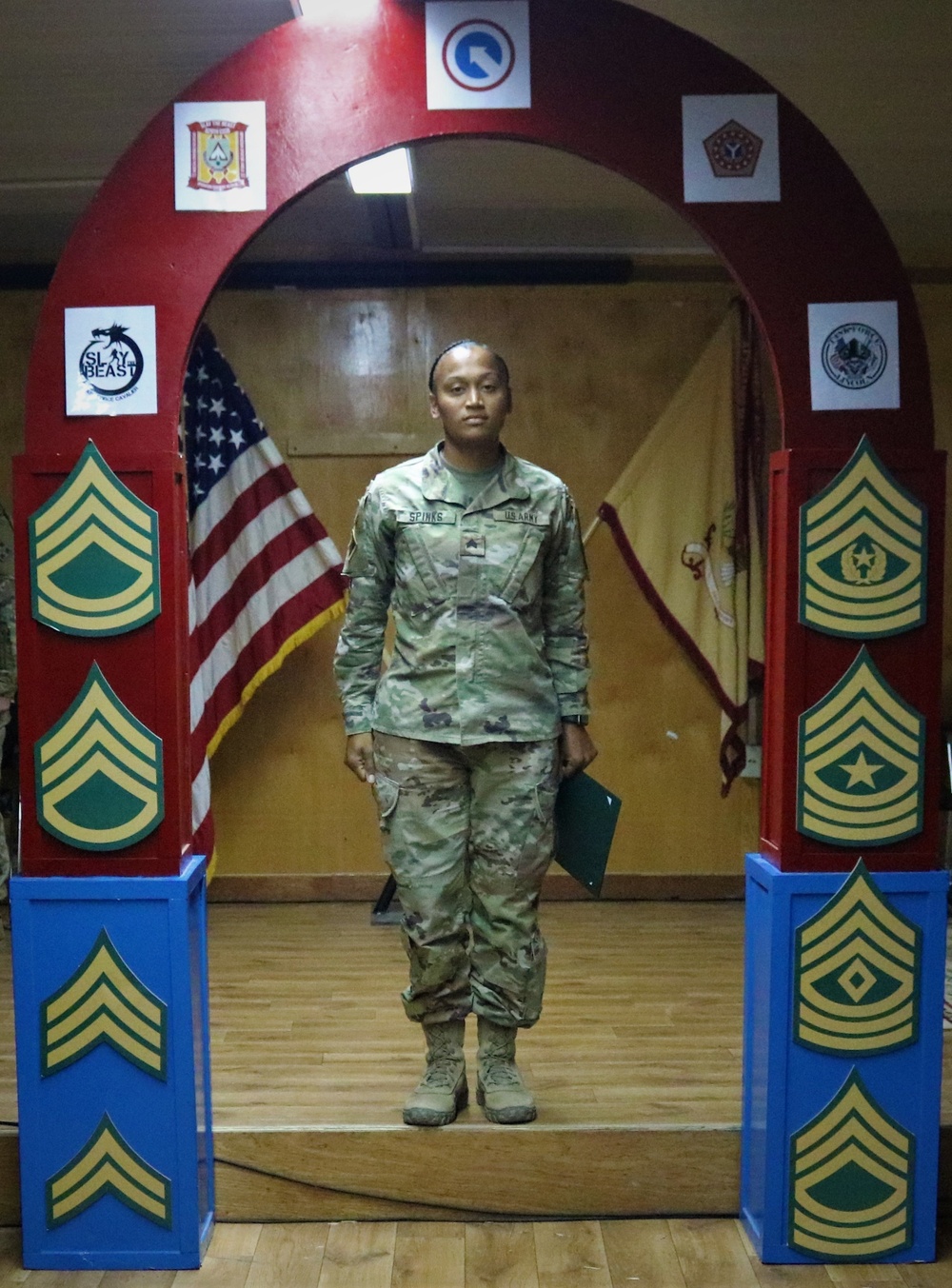 529th Support Battalion NCO Induction Ceremony