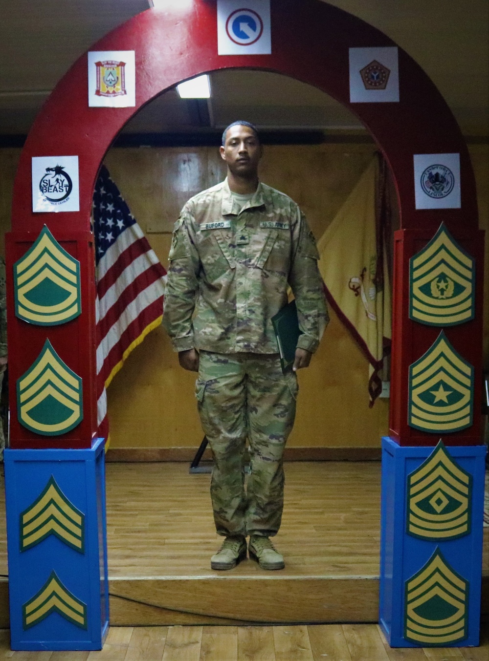 529th Support Battalion NCO Induction Ceremony