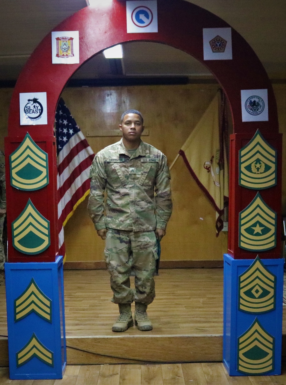 529th Support Battalion NCO Induction Ceremony