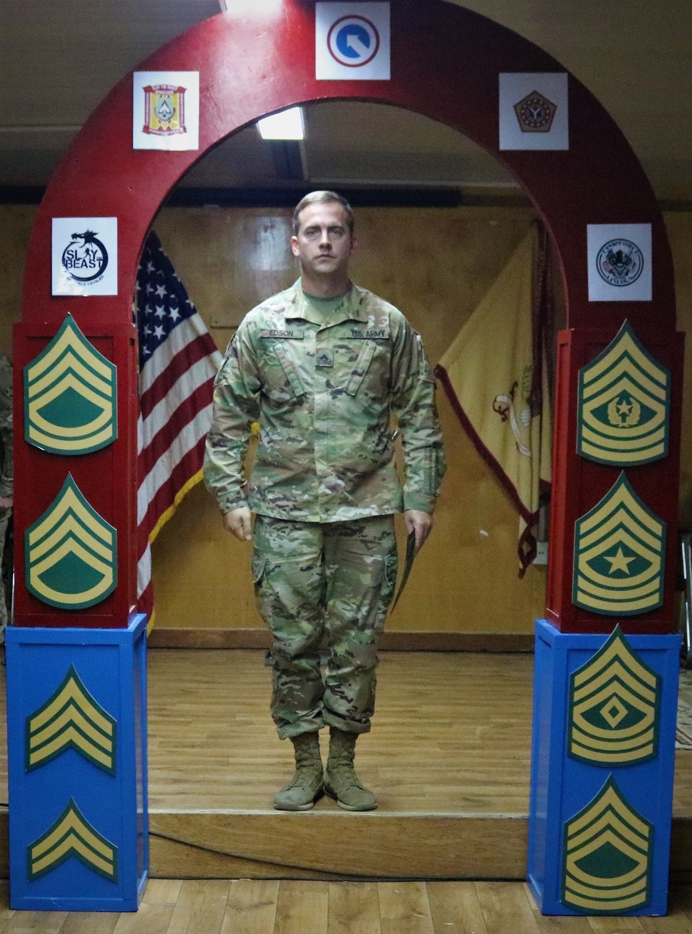 529th Support Battalion NCO Induction Ceremony