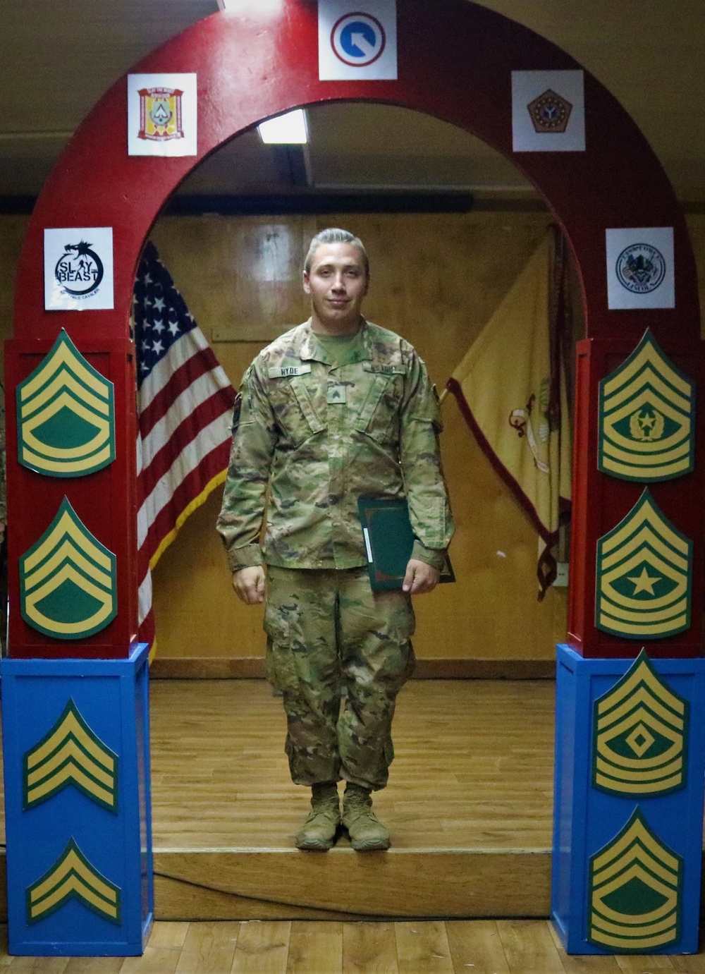 529th Support Battalion NCO Induction Ceremony