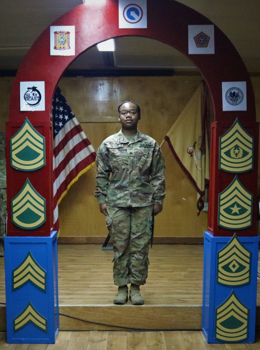 529th Support Battalion NCO Induction Ceremony