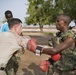 Combatives training with Djiboutian soldiers