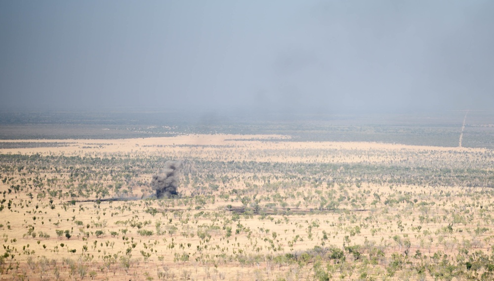 HIMARS fire during Exercise Southern Reach