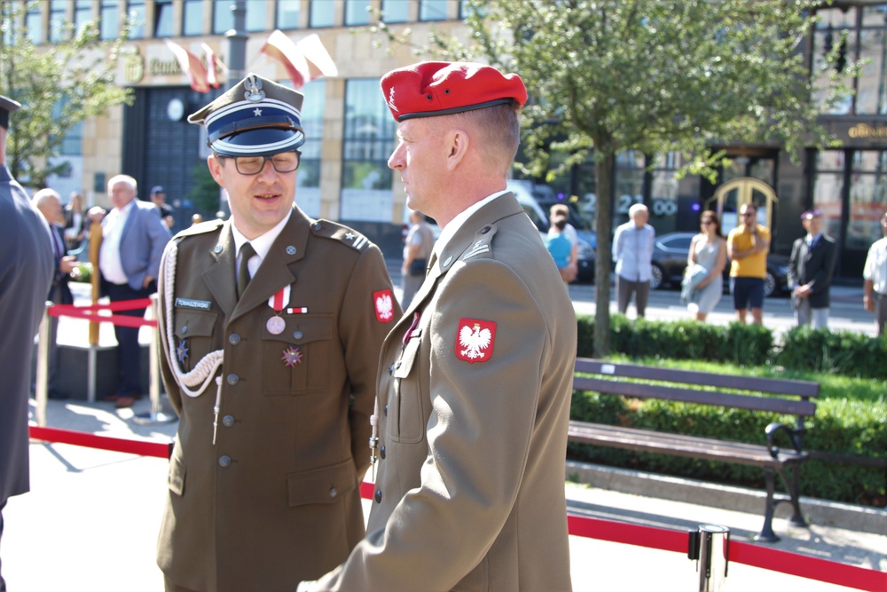 Area Support Group Poland Participates in Polish Armed Forces Day