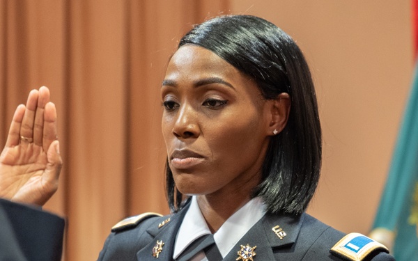 2nd Information Operations Battalion promotes its executive officer.