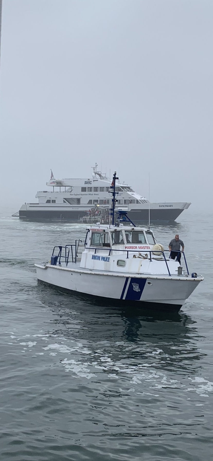 Coast Guard, state, local agencies respond to ferry grounding in Boston Harbor