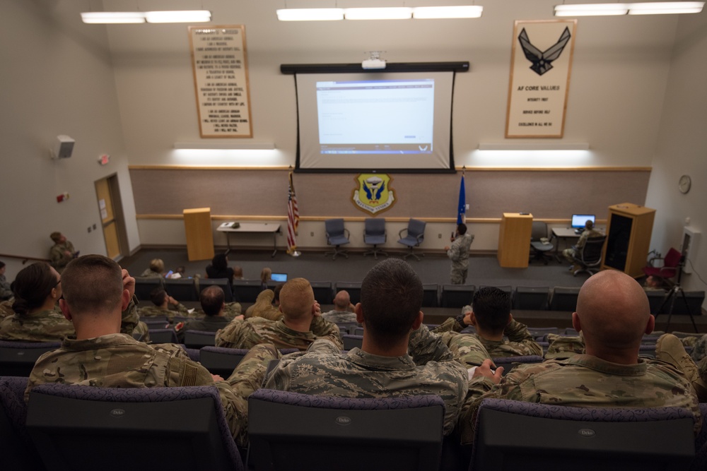 Air Force Personnel Center career town hall visits Whiteman AFB