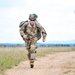 Saber Paratrooper Runs Off of Drop Zone