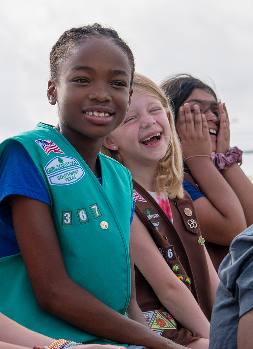 South West Texas Girl Scout Troop 367 toured Joint Base San Antonio-Randolph Aug. 9