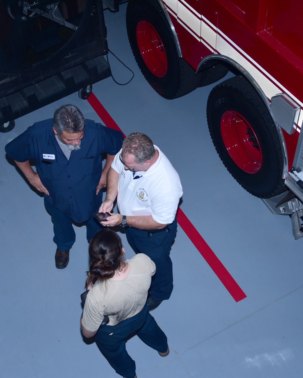 355th LRS Firetruck Maintainers