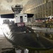 USS Tennessee (SSBN 734) (Blue) Arrives in TRF Dry Dock