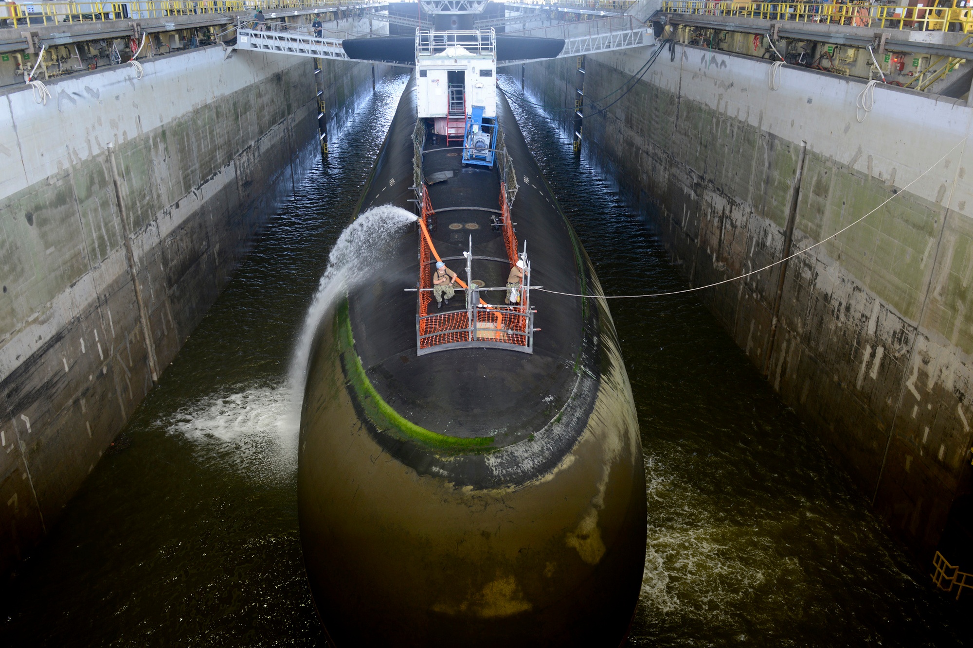 DVIDS - Images - USS Tennessee (SSBN 734) (Blue) Arrives in TRF
