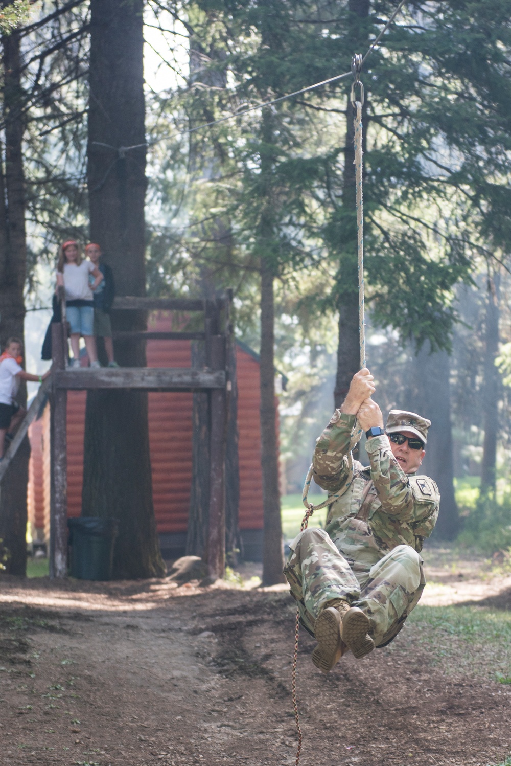 Children of National Guardsmen “survived” summer camp