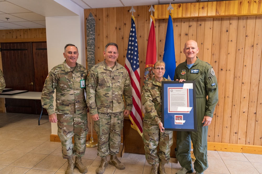 Red Carpet Retierment Ceremony
