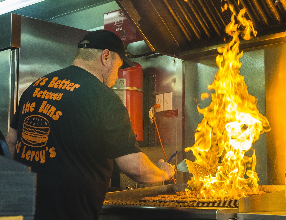 Leroy's Grill provides Fort McCoy morale, lunch time variety