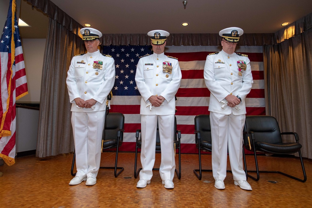 Naval Base Kitsap Holds Change of Command