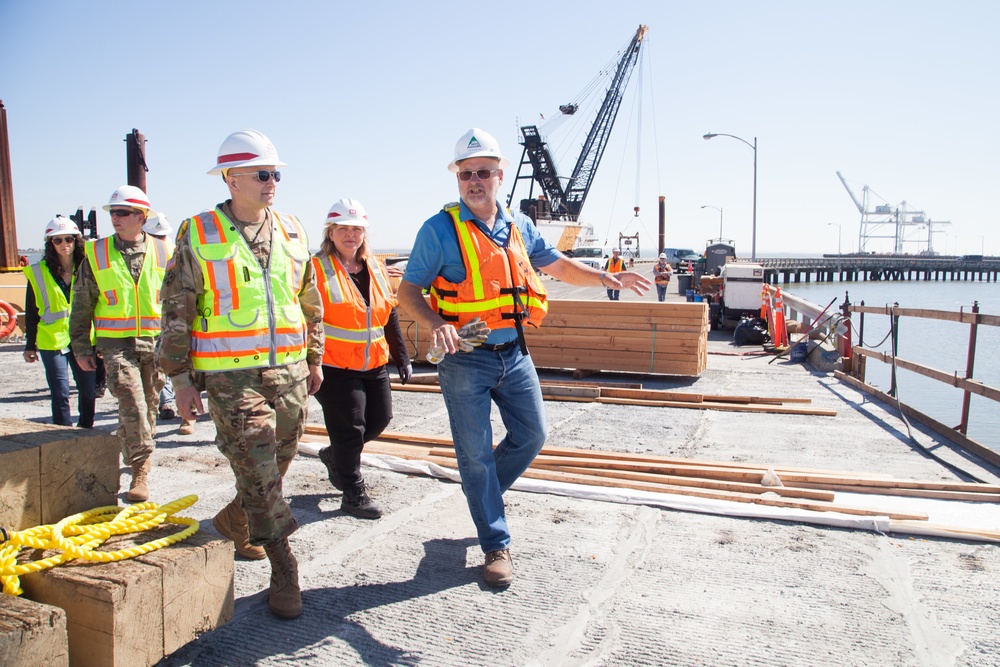 Funkhouser Inspects USACE Projects at MOTCO