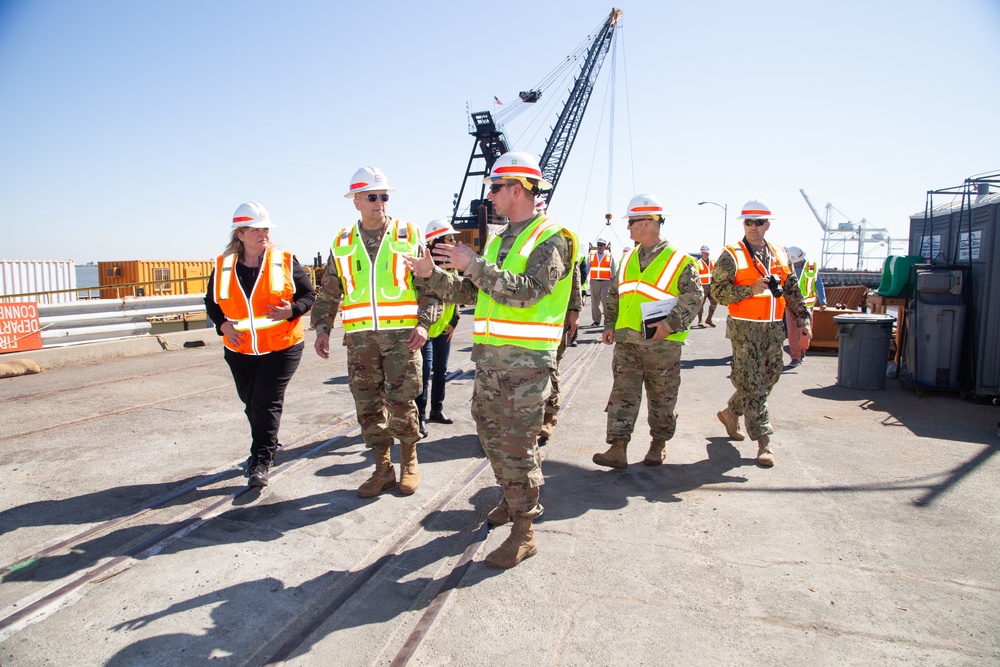 Funkhouser Inspects USACE Projects at MOTCO