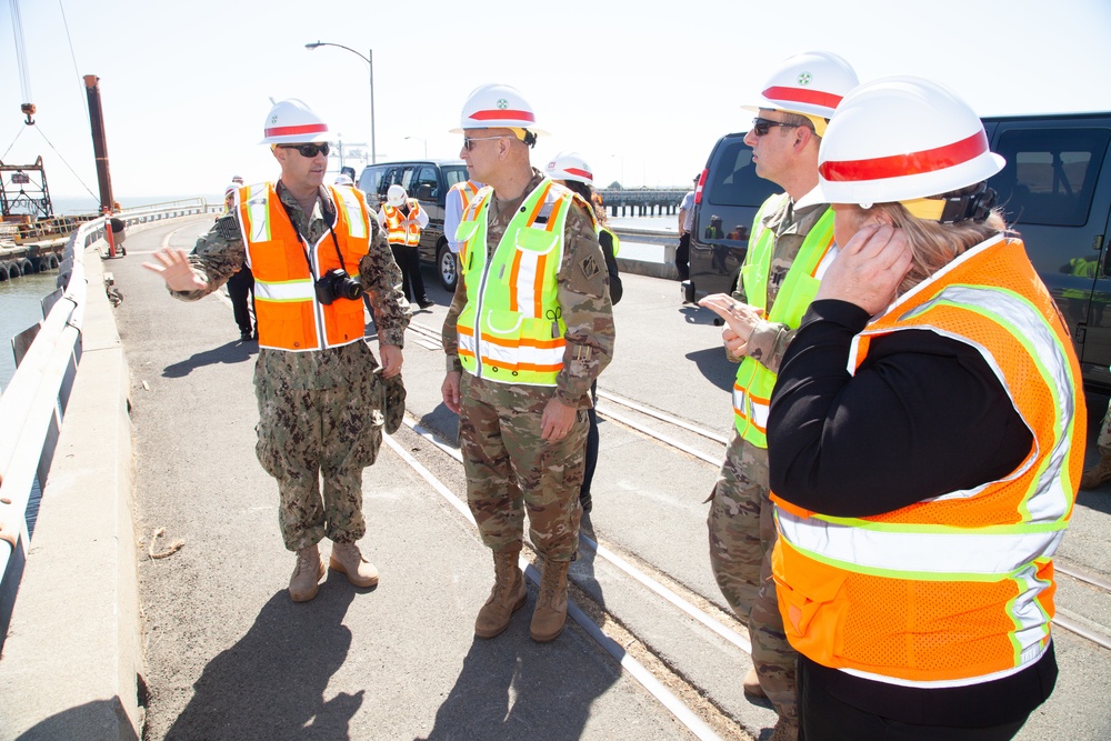 Funkhouser Inspects USACE Projects at MOTCO