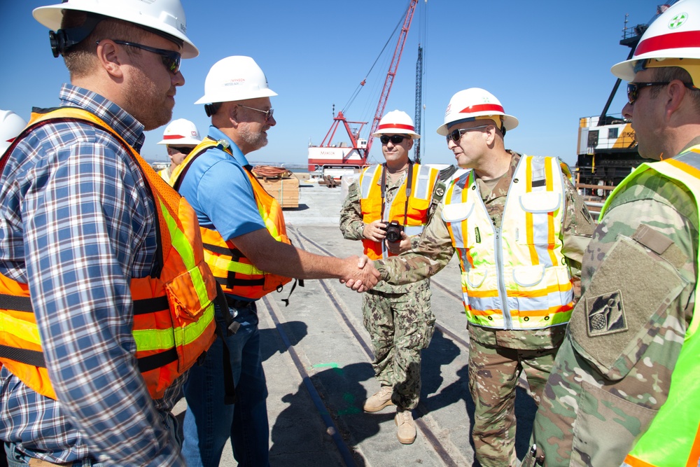 Funkhouser Inspects USACE Projects at MOTCO