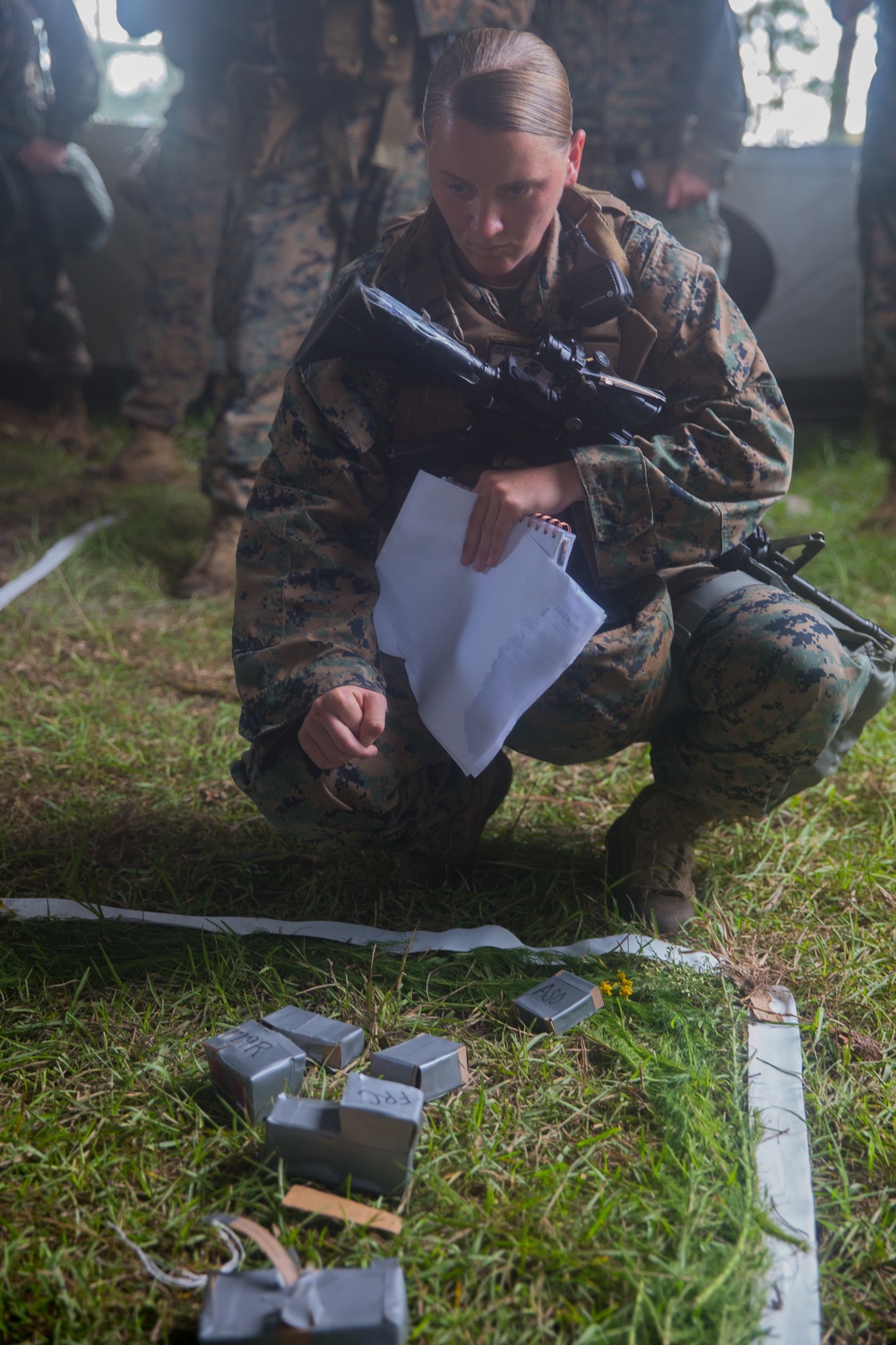 ARFF Marines train in aircraft recovery