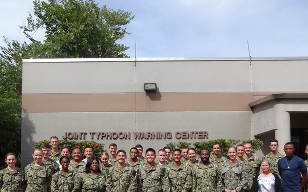 CNMOC Visits JTWC and Oahu