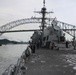 USS Gridley Prepares to Enter the Panama Canal