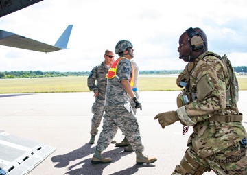 Patriot Warrior 2019 participants conduct training scenario at Minneapolis Air Reserve Station