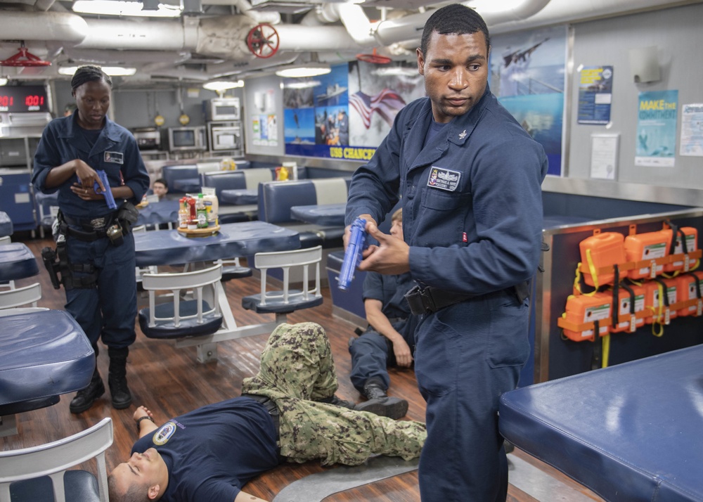 ATTT Aboard USS Chancellorsville