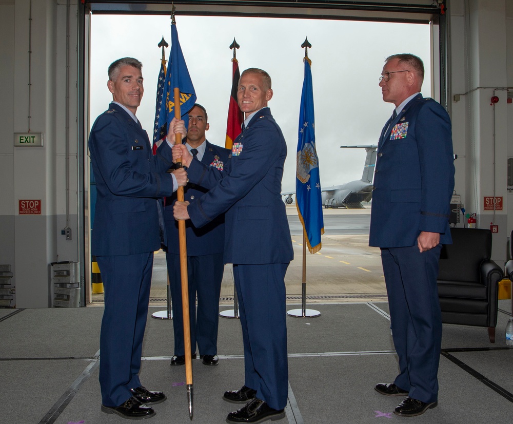 726th AMS Change of Command