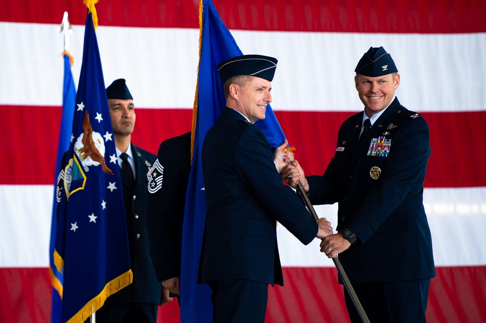 435th AGOW and 435th AEW assumption of command