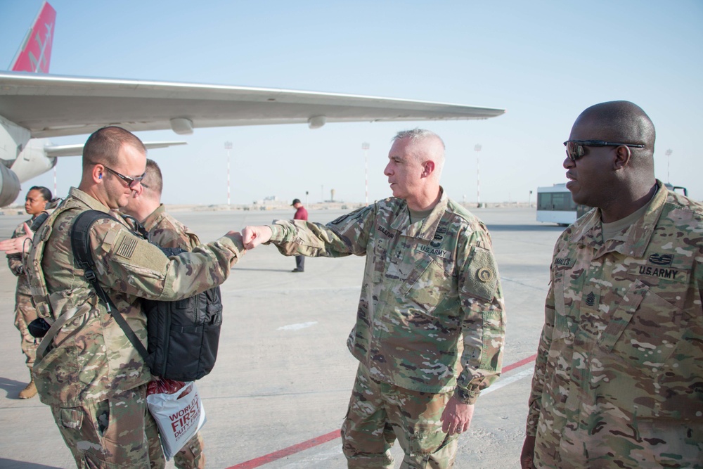 103d ESC Main Body Arrives In Kuwait