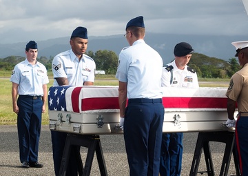 DPAA Solomon Islands Repatriation Ceremony