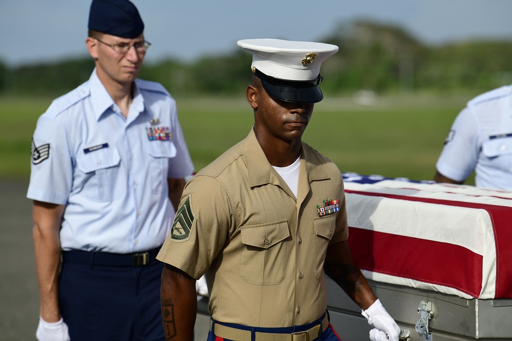 DPAA Solomon Islands Repatriation Ceremony