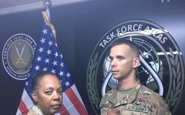 Georgelas Promoted to First Lieutenant