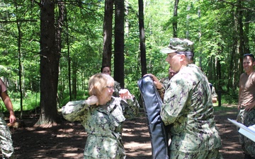 NOSC Toledo Sailors Get Outside for Military Skills Challenge