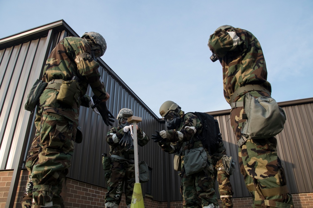 179th Airlift Wing Readiness Exercise