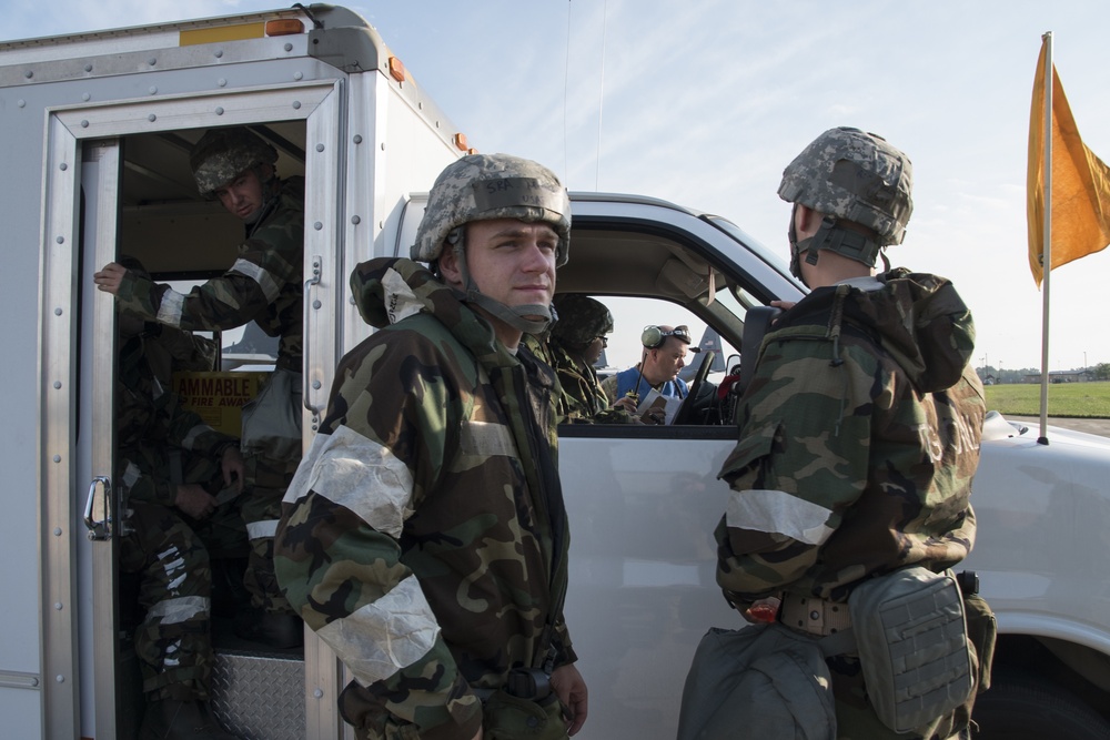 179th Airlift Wing Readiness Exercise