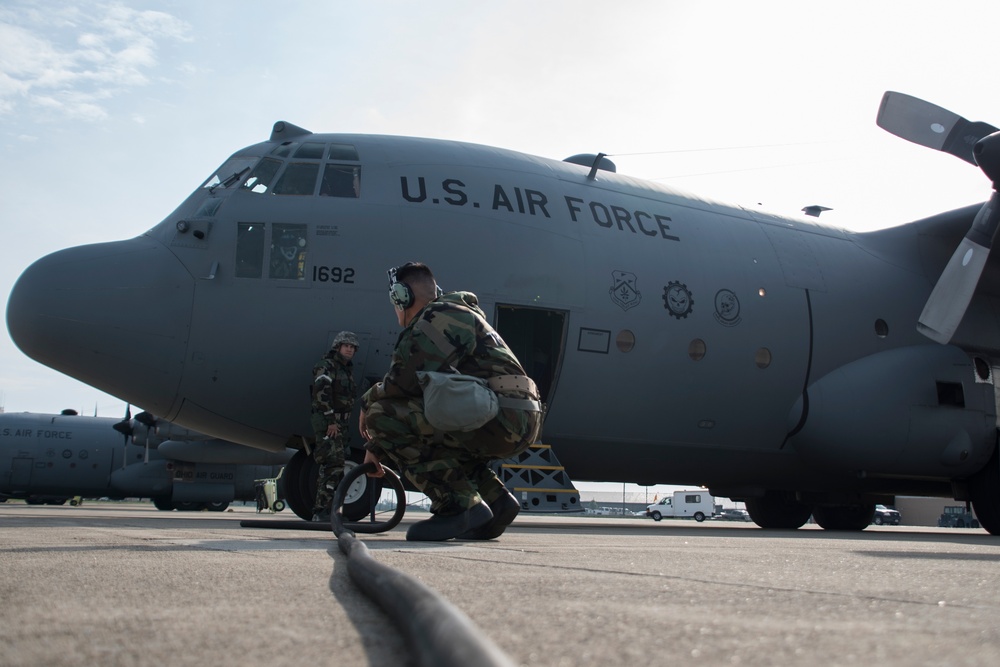 179th Airlift Wing Readiness Exercise