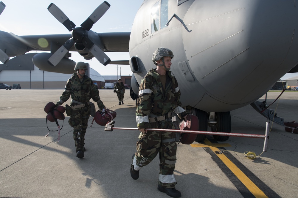 179th Airlift Wing Readiness Exercise