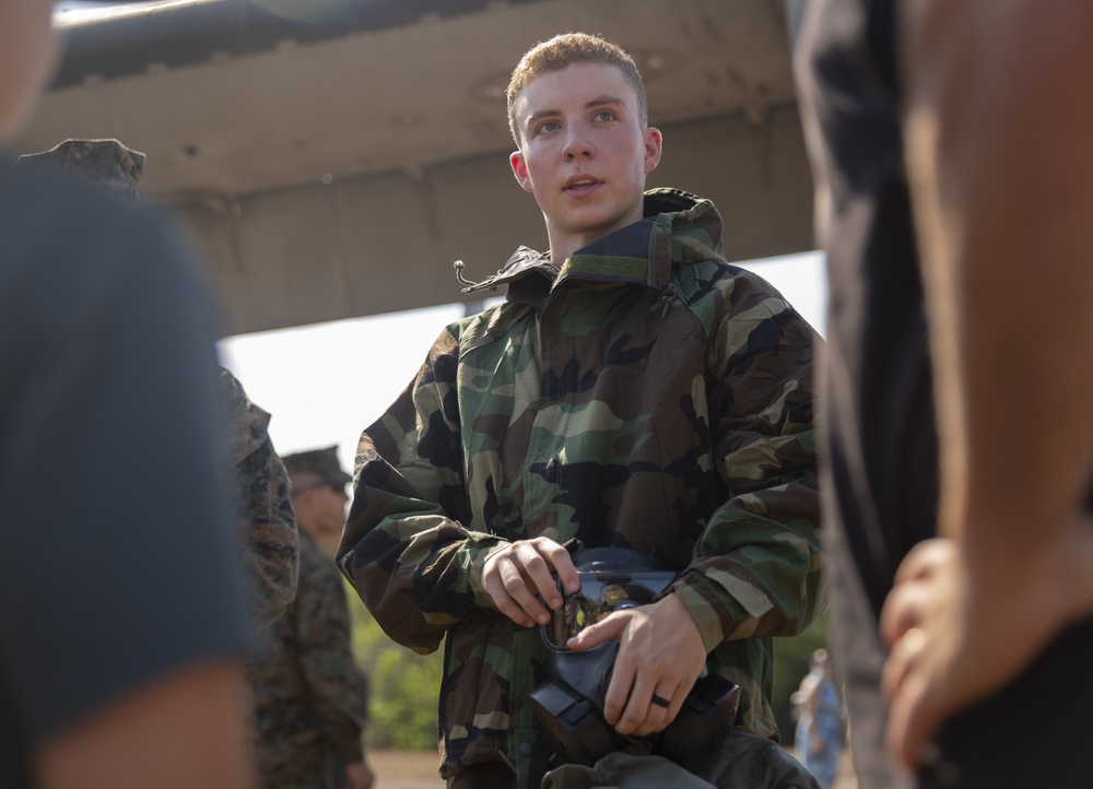 U.S. Marines participate in the Darwin Military Museum Community Day