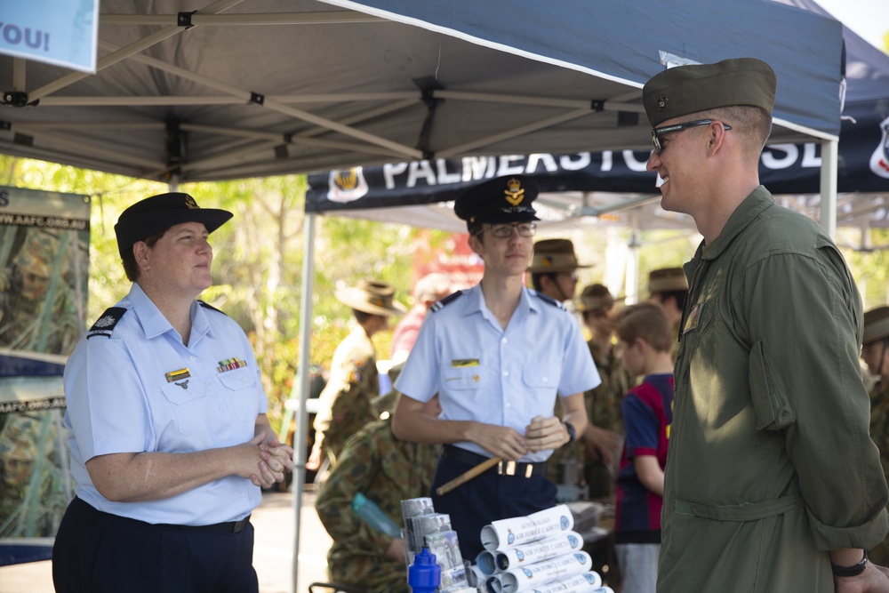 U.S. Marines participate in the Darwin Military Museum Community Day