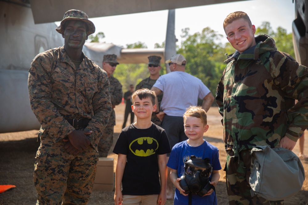 U.S. Marines participate in the Darwin Military Museum Community Day