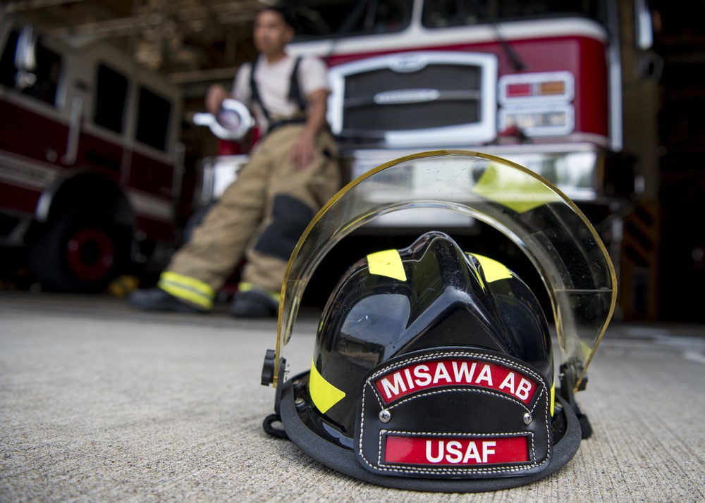 Firefighter USAF Misawa AB