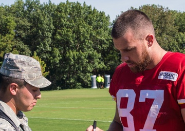 Kansas City Chiefs host military appreciation day at training camp